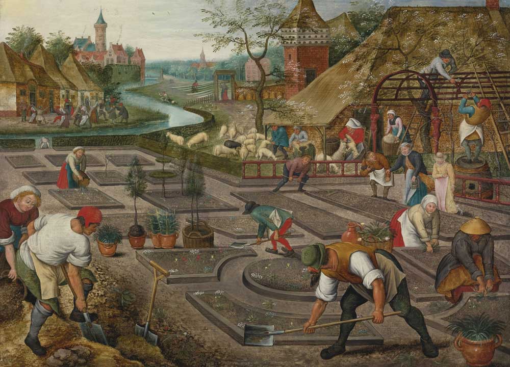 Frühling od Pieter d. J. Brueghel