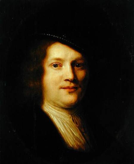 Portrait of a Young Man, possibly a self portrait od Pieter Harmansz Verelst