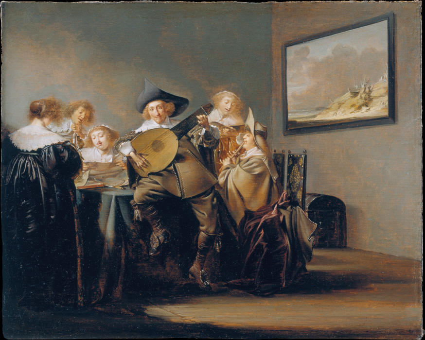 Company of Music-Makers od Pieter Jacobsz. Codde