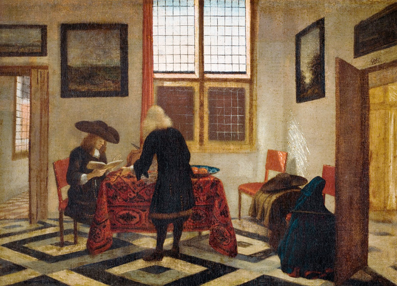 Interior Scene od Pieter Janssens