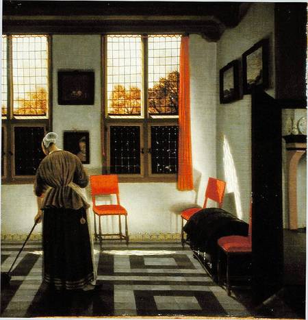 A Dutch Interior od Pieter Janssens