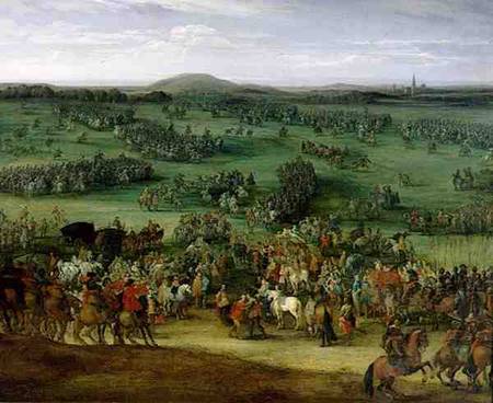 The Battle of Nordlingen II od Pieter Meulener