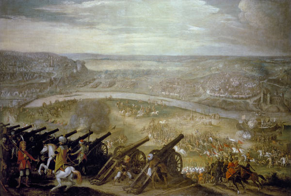 Sulieman's siege of Vienna in 1529 od Pieter Snayers