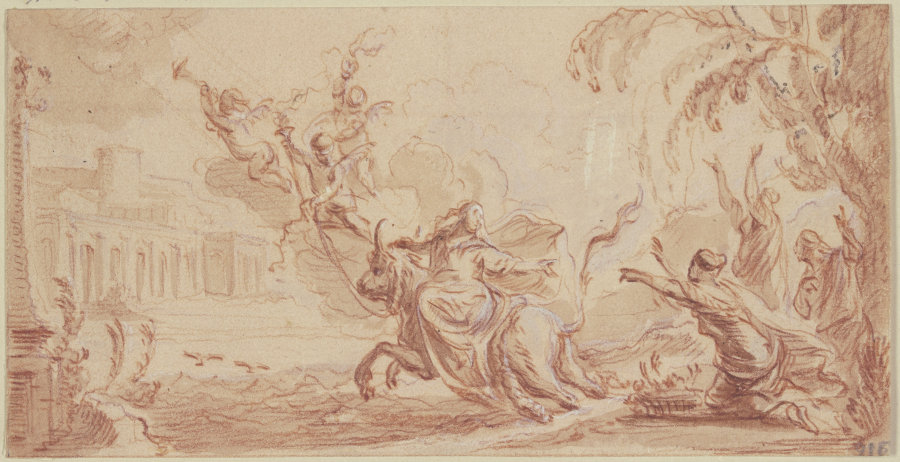 Abduction of Europa od Pieter Tanjé