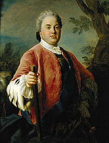 Friedrich Christian of Saxony od Pietro Antonio Conte Rotari