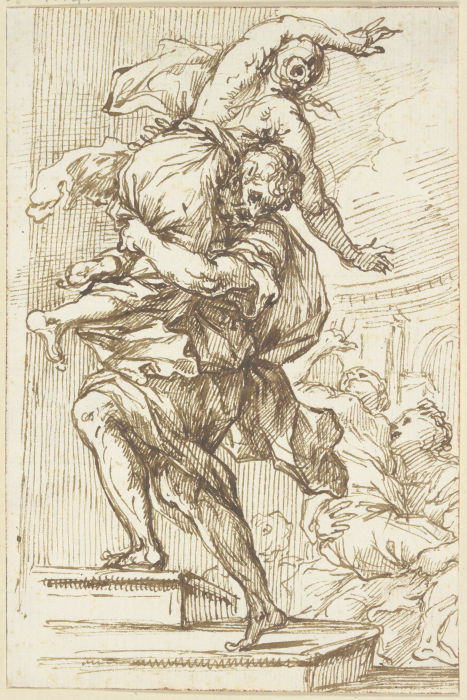 Abduction of the Sabine women od Pietro da Cortona