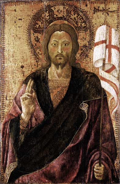 Christ risen from the dead. od Pietro di Alvaro