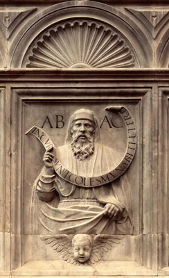 The Prophet Habakkuk (stone) od Pietro  Lombardo