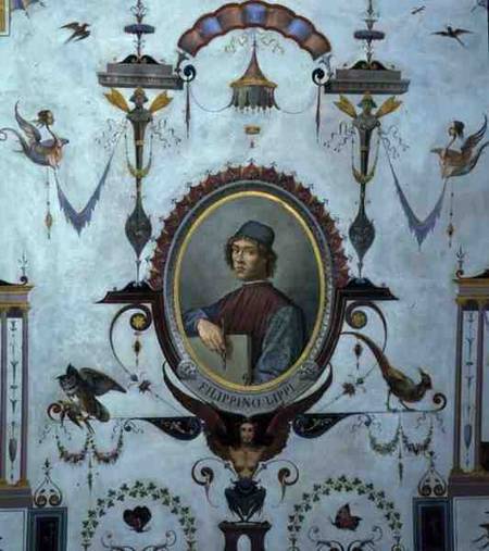Portrait of Filippino Lippi od Pietro Pezzati