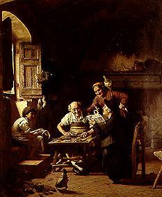 With the old shoemaker od Pietro Saltini