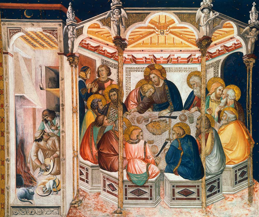 The Last Supper od Pietro Lorenzetti