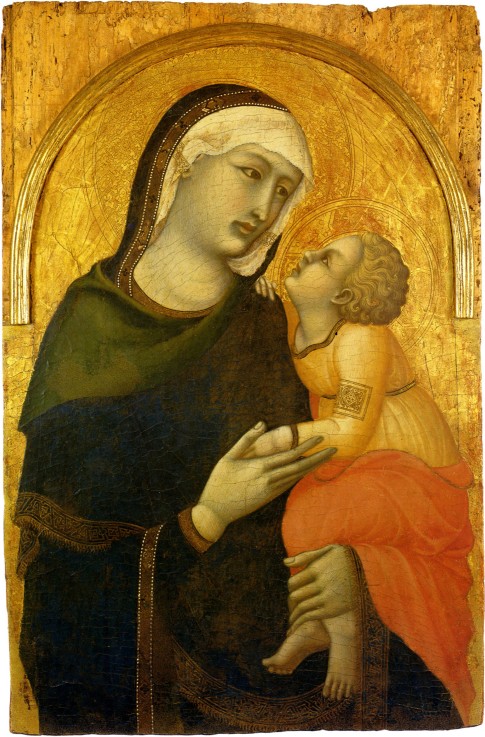 Madonna and Child od Pietro Lorenzetti