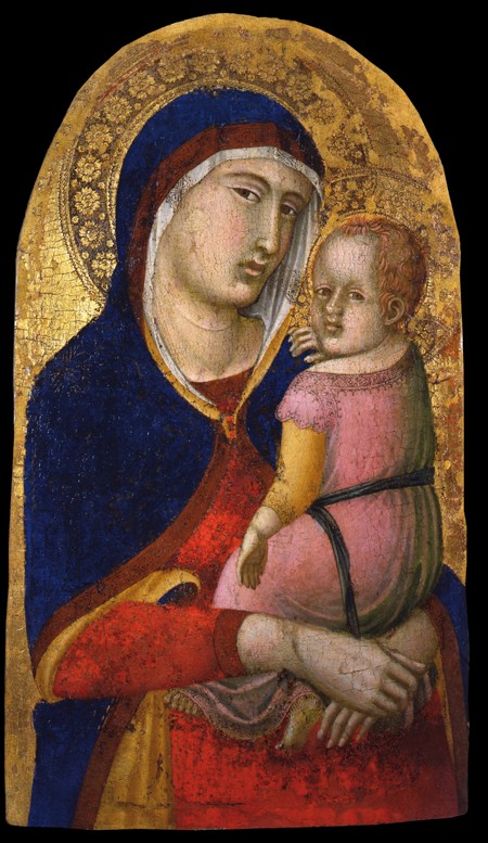 Madonna with Child od Pietro Lorenzetti