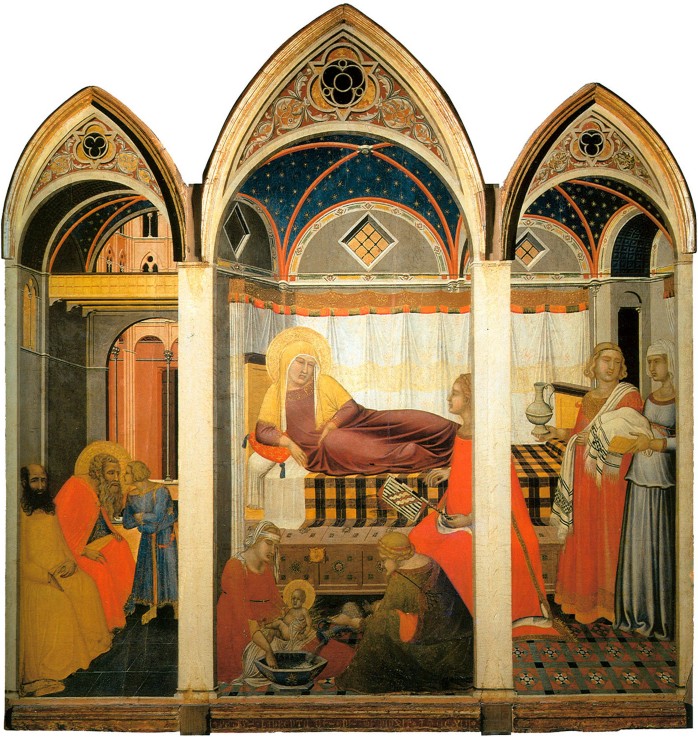 The Birth of the Virgin od Pietro Lorenzetti
