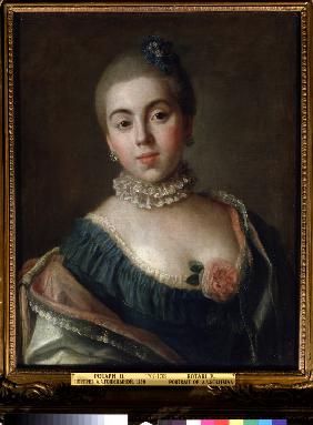 Portrait of Countess Anna Alexandrovna Golitsyna, Baroness Stroganova (1739-1816)
