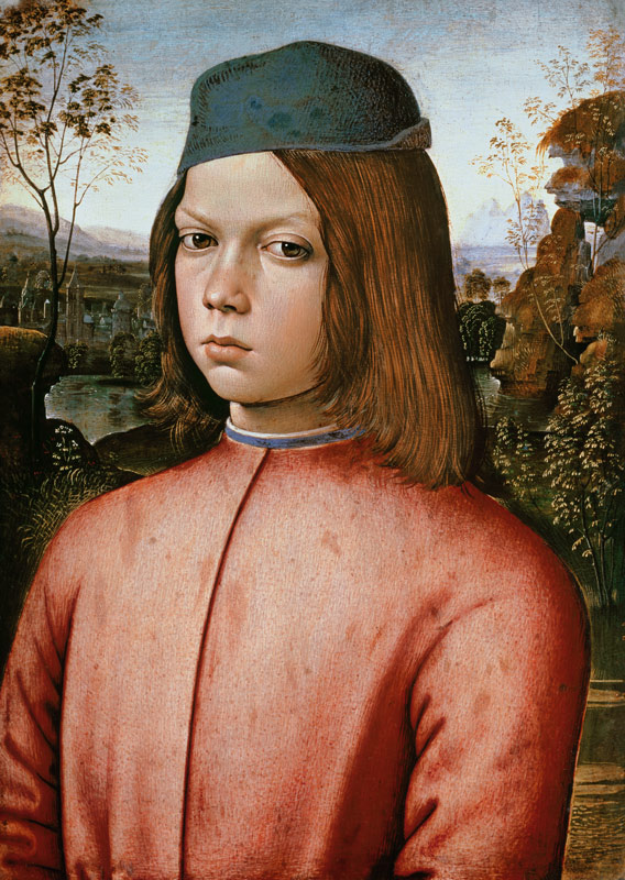 Portrait of a boy od Pinturicchio