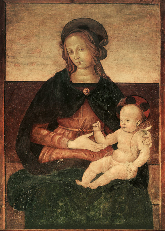 Pinturicchio, Maria mit Kind od Pinturicchio
