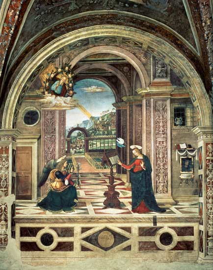 Annunciation od Pinturicchio