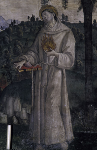 Pinturicchio / Anthony of Padua / Fresco od Pinturicchio