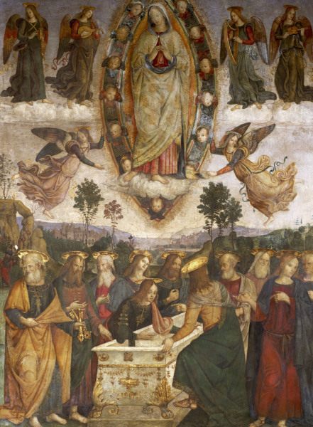 Pinturicchio / Ascension of Mary od Pinturicchio