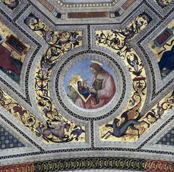 Pinturicchio / St.Luke the Evangelist od Pinturicchio