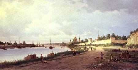 Pskov od Piotr Petrovitch Weretshchagin