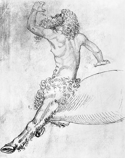 Centaur, from the The Vallardi Album od Pisanello
