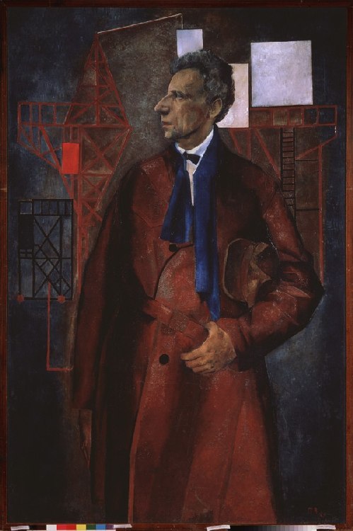 Porträt des Regisseurs Wsewolod Meyerhold (1874-1940) od Pjotr Wladimirowitsch Williams