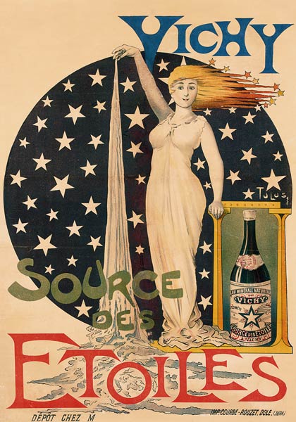Vichy, Source Des Etoiles od Plakatkunst