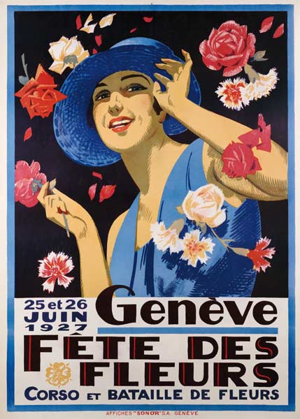Genf, Fest der Blumen od Plakatkunst