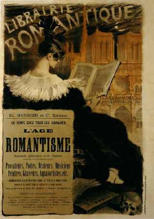 Librairie Romantique od Plakatkunst