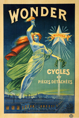 Wonder, Cycles Et Pieces Detachees od Plakatkunst