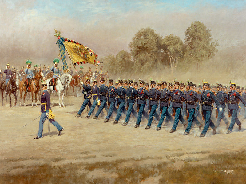 K. u. k. Hoch– und Deutschmeister Infantry Regiment Nr. 4 od Alexander Pock