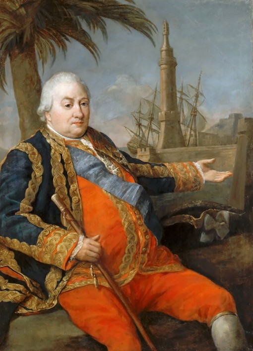 Pierre André de Suffren de Saint Tropez (1729-1788) od Pompeo Girolamo Batoni