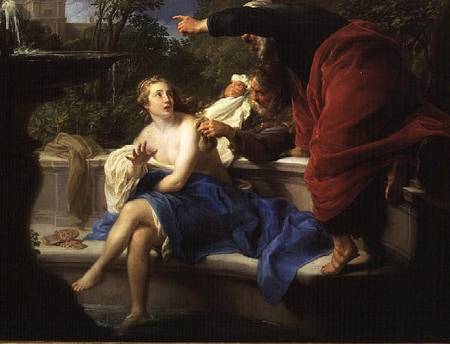 Susanna and the Elders od Pompeo Girolamo Batoni
