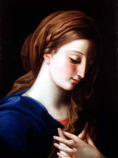 The Virgin Annunciate od Pompeo Girolamo Batoni