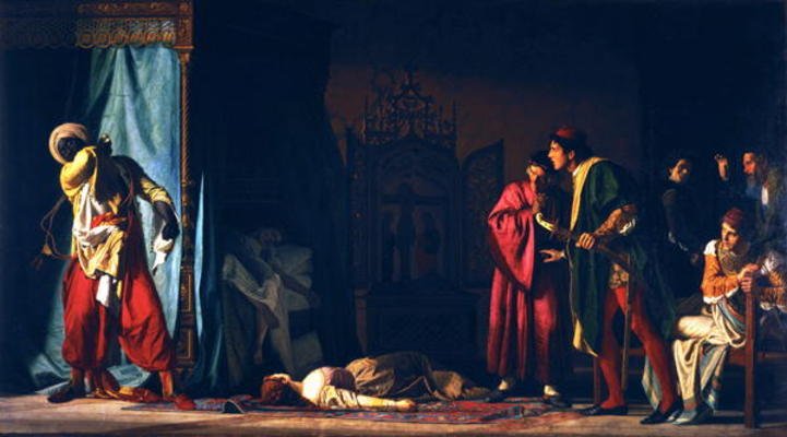 Death of Othello od Pompeo Molmenti