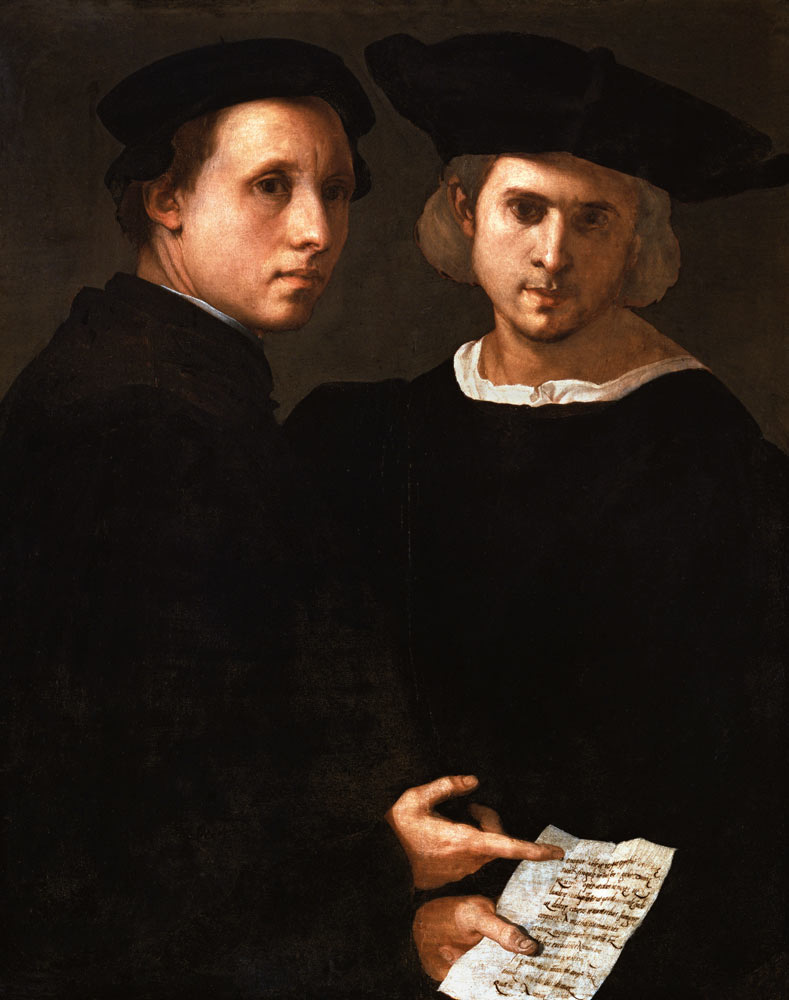 The Two Friends od Pontormo,Jacopo Carucci da
