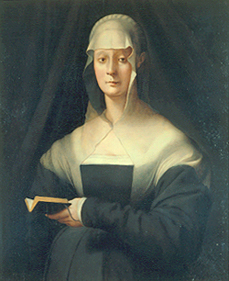 Bildnis der Maria Salviati od Pontormo,Jacopo Carucci da