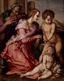 The Holy Family with the Johannesknaben od Pontormo,Jacopo Carucci da