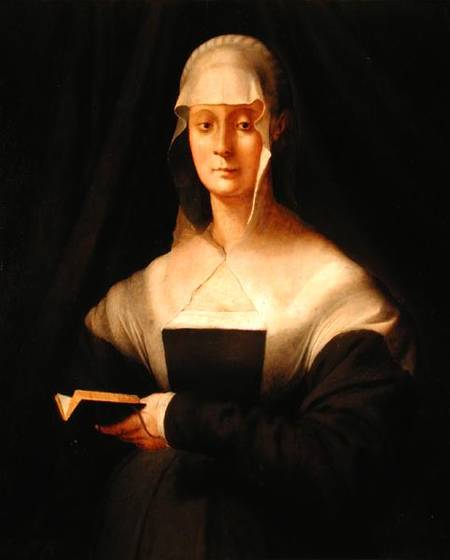 Portrait of Maria Salviati od Pontormo,Jacopo Carucci da