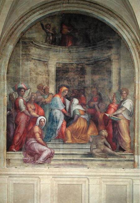 The Visitation, from the cloister od Pontormo,Jacopo Carucci da