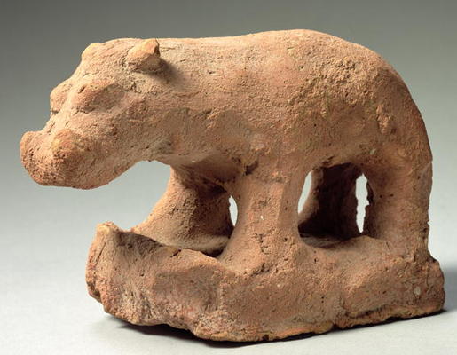 Hippopotamus, 4th millennium BC (fired clay) od Predynastic Period Egyptian