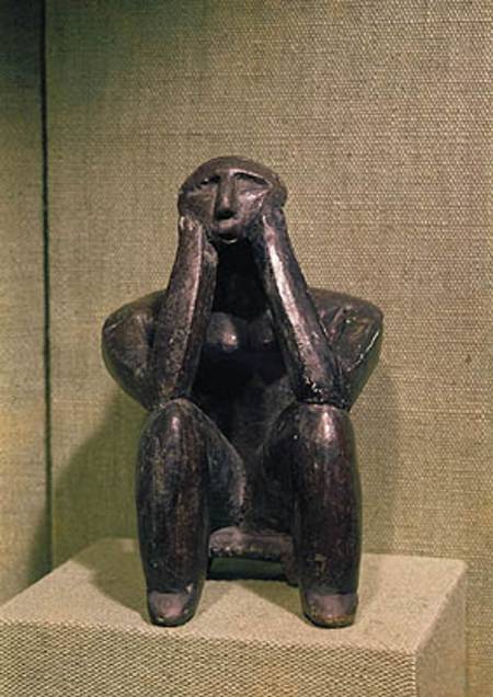 Crouching male figure od Prehistoric