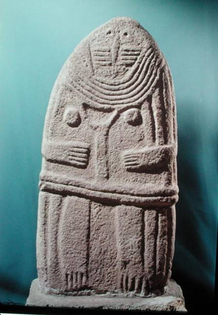 Menhir statue no.4, from Saint-Sernins-sur-Rance od Prehistoric