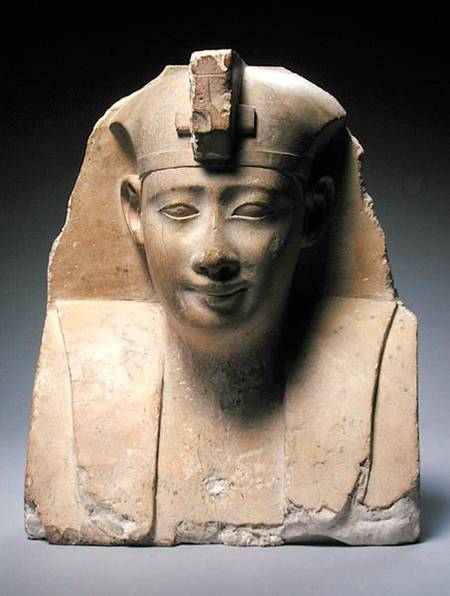 Head, early Ptolemaic Period (304-250 BC) od Ptolemaic Period Egyptian