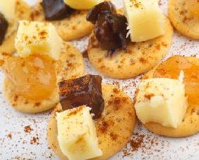 cheese snacks with paprika