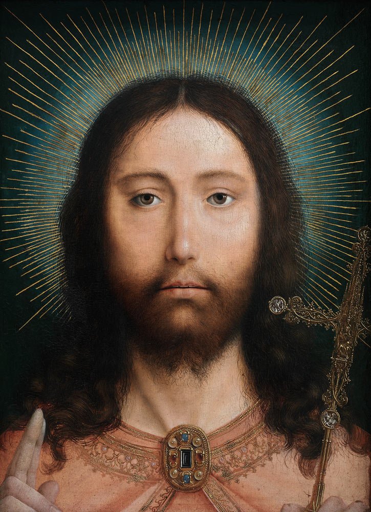 Cristo Salvator Mundi od Quentin Massys or Metsys