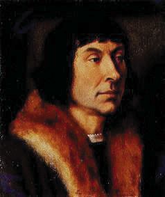 Portrait of the Peter Aegidius. od Quinten Massys
