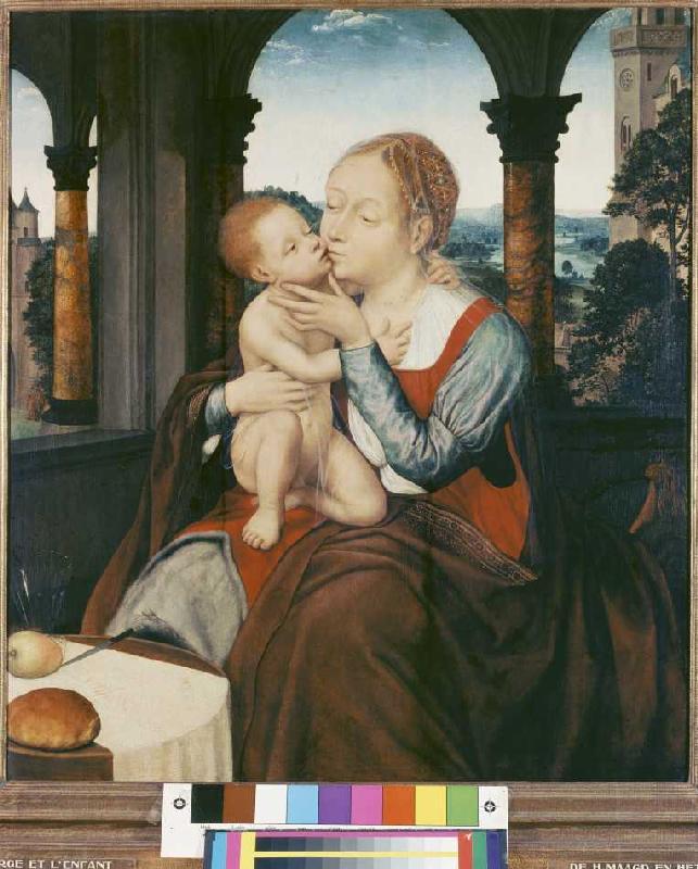 Maria with the child od Quinten Massys